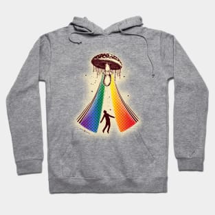 Mushroom Alien Abduction Hoodie